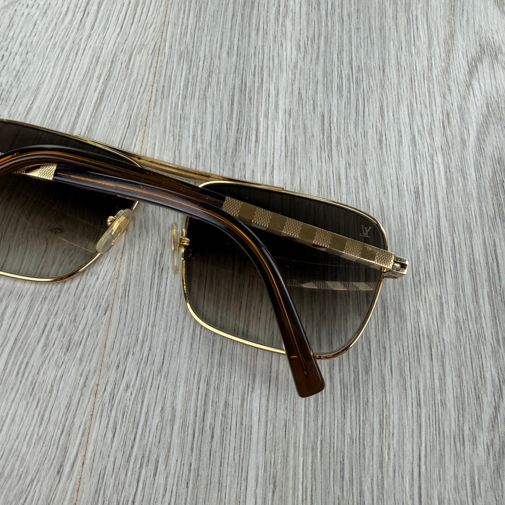 Louis Vuitton Men’s Gold Attitude Sunglasses