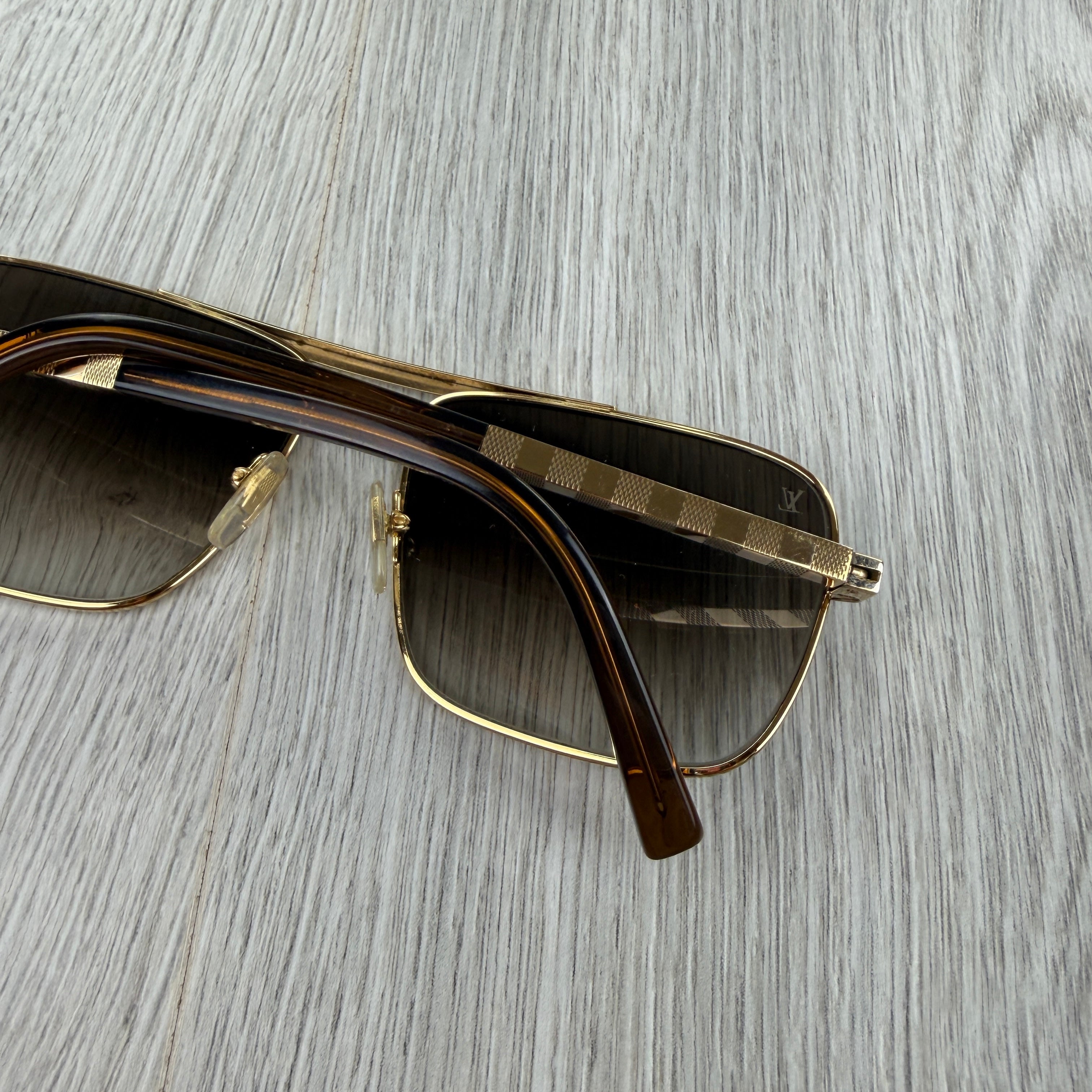 Louis Vuitton Men’s Gold Attitude Sunglasses