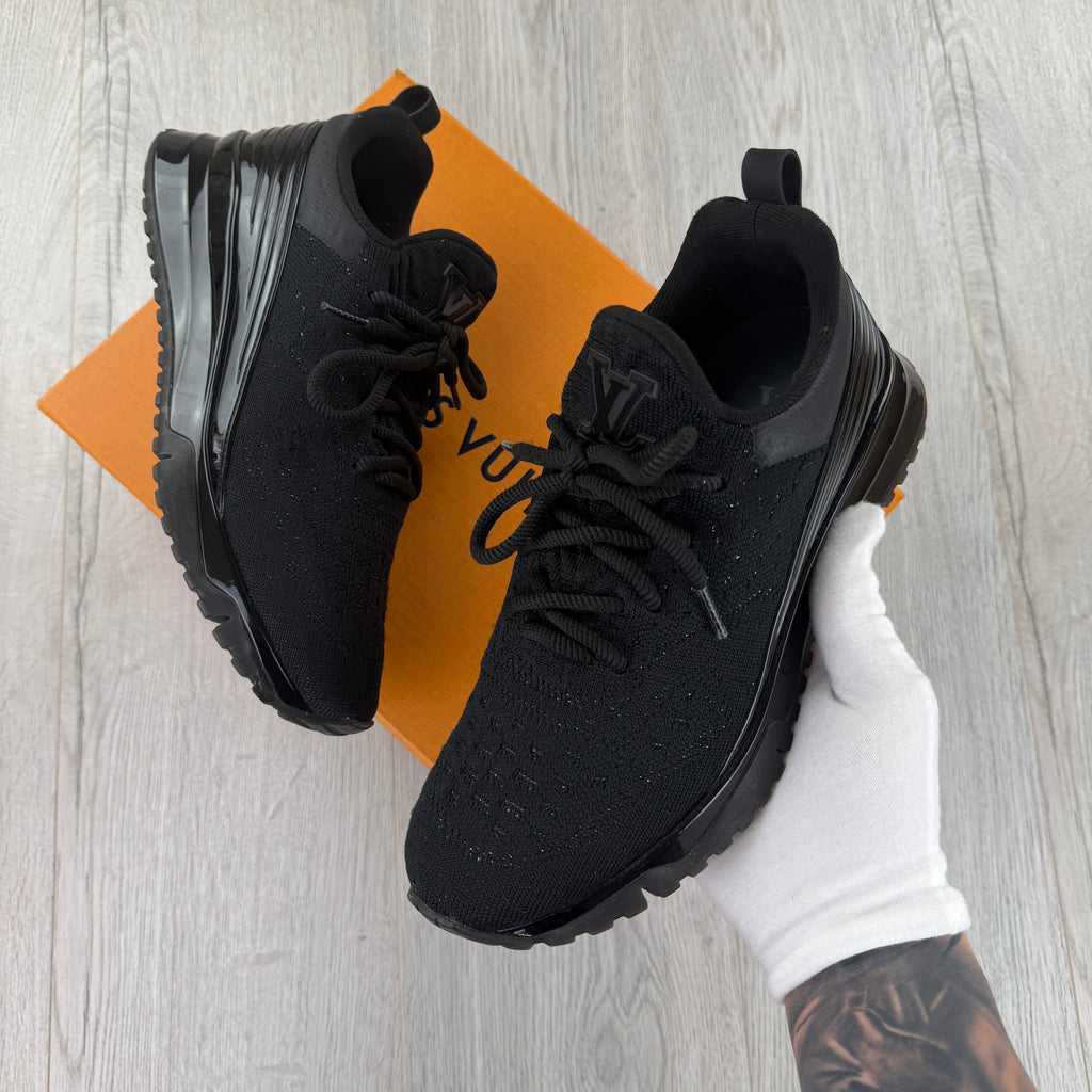 Louis Vuitton Men’s VNR Black Trainers - Uk 6.5 (Fit 7)