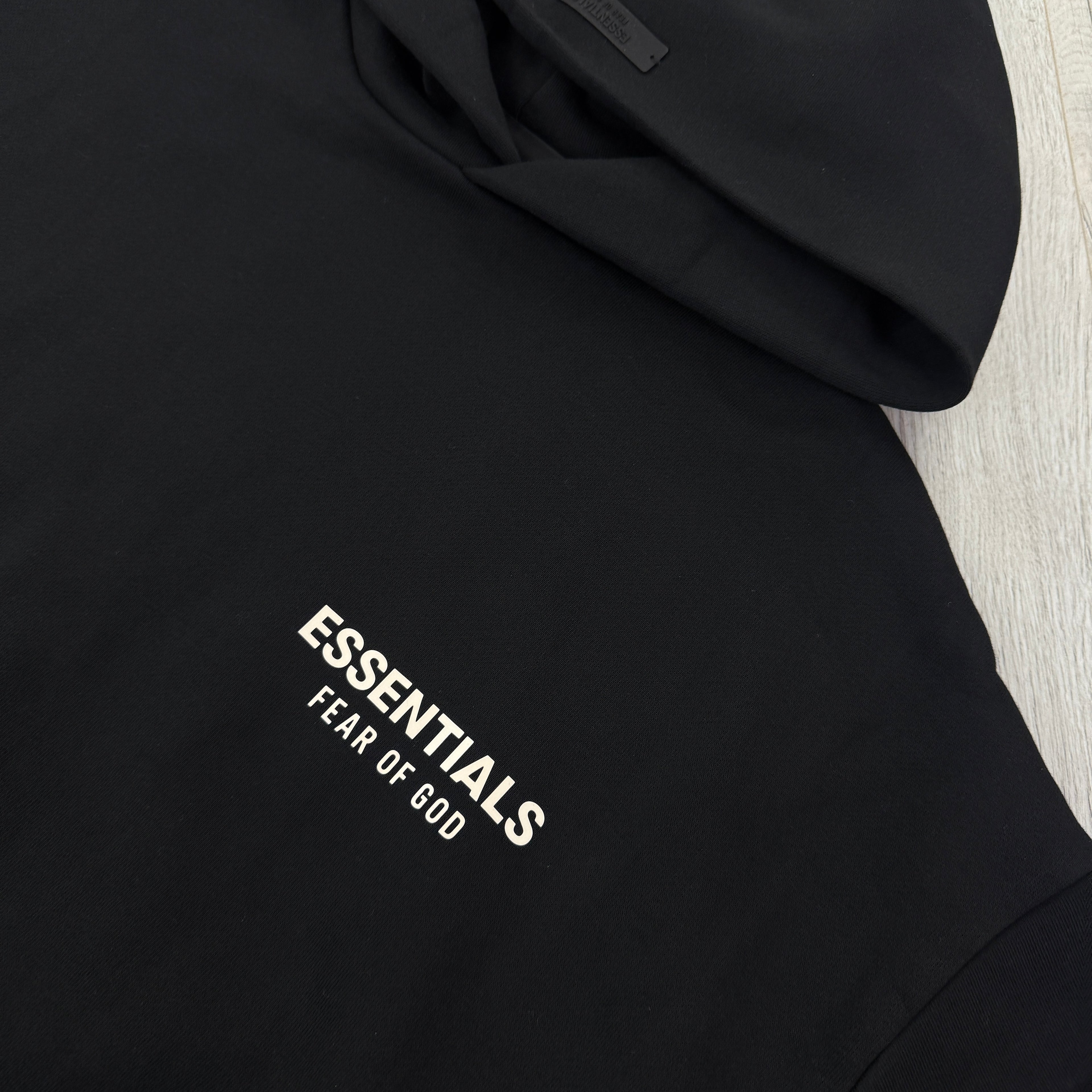 Fear of God Essentials Black & White Full Tracksuit