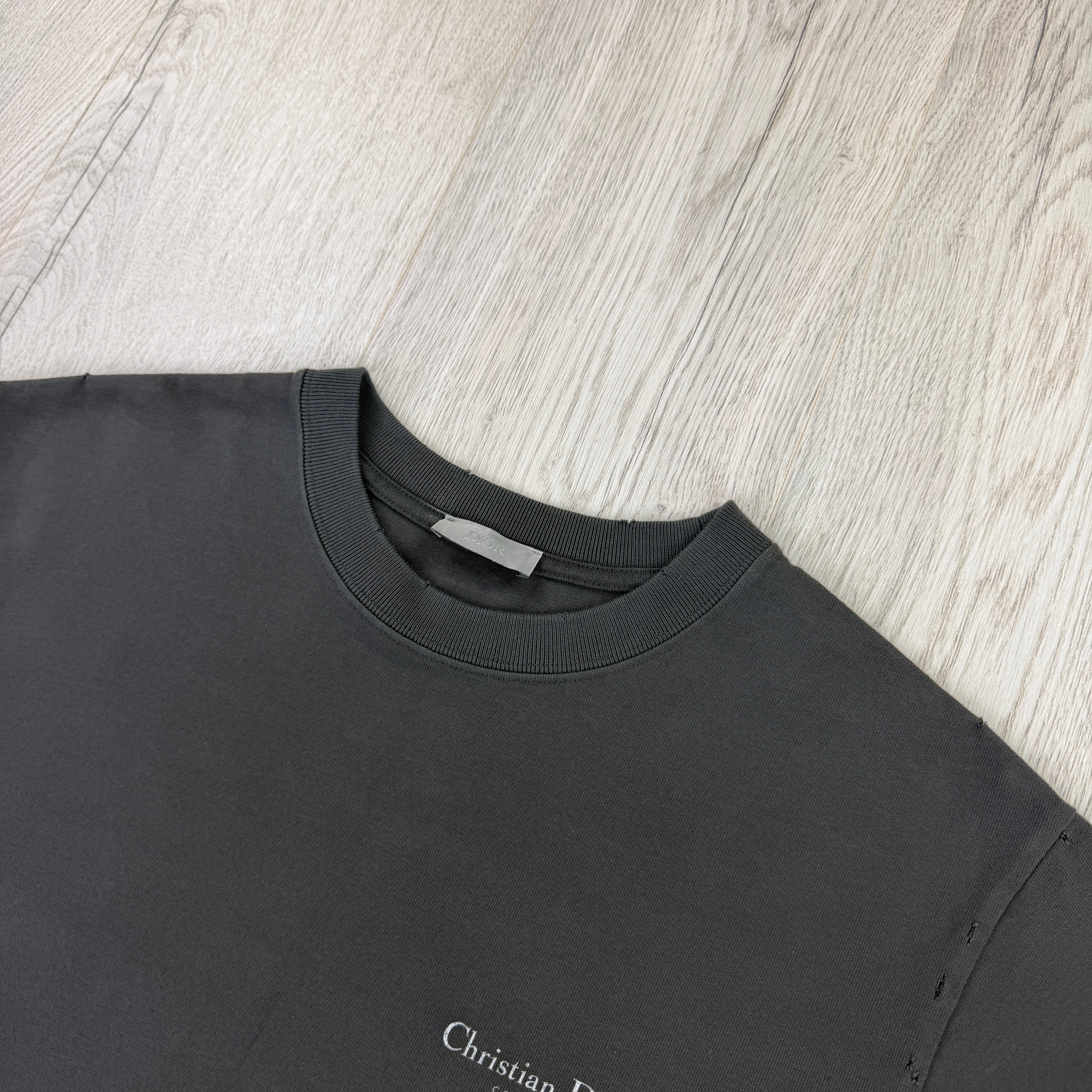 Christian Dior ‘Couture’ Men’s Grey T-shirt - Small