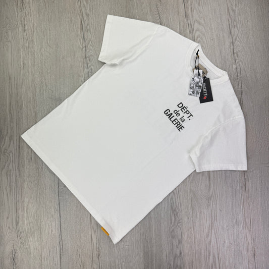 Gallery Dept Men’s White T-shirt - Oversized