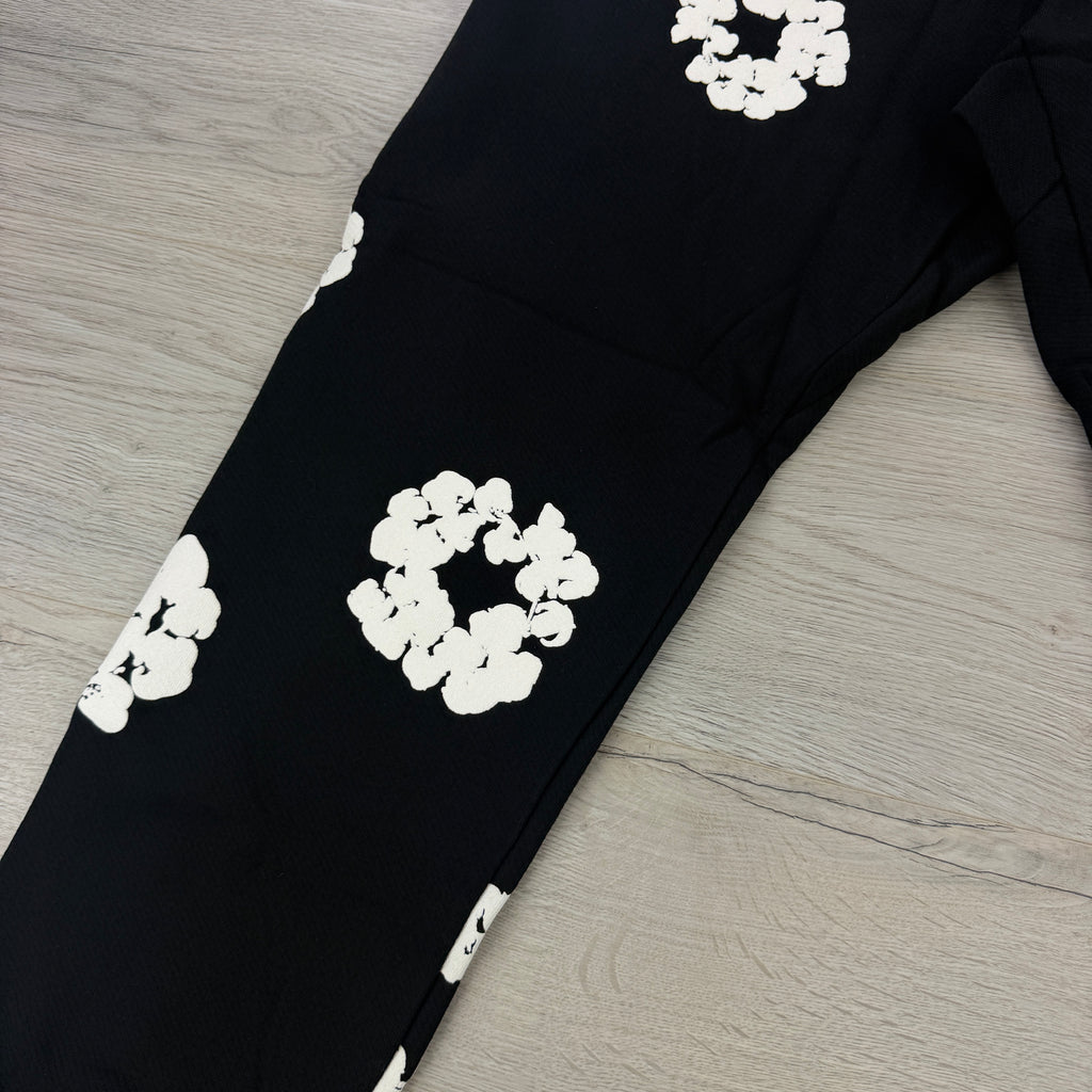 Denim Tears Men’s Black & White Joggers