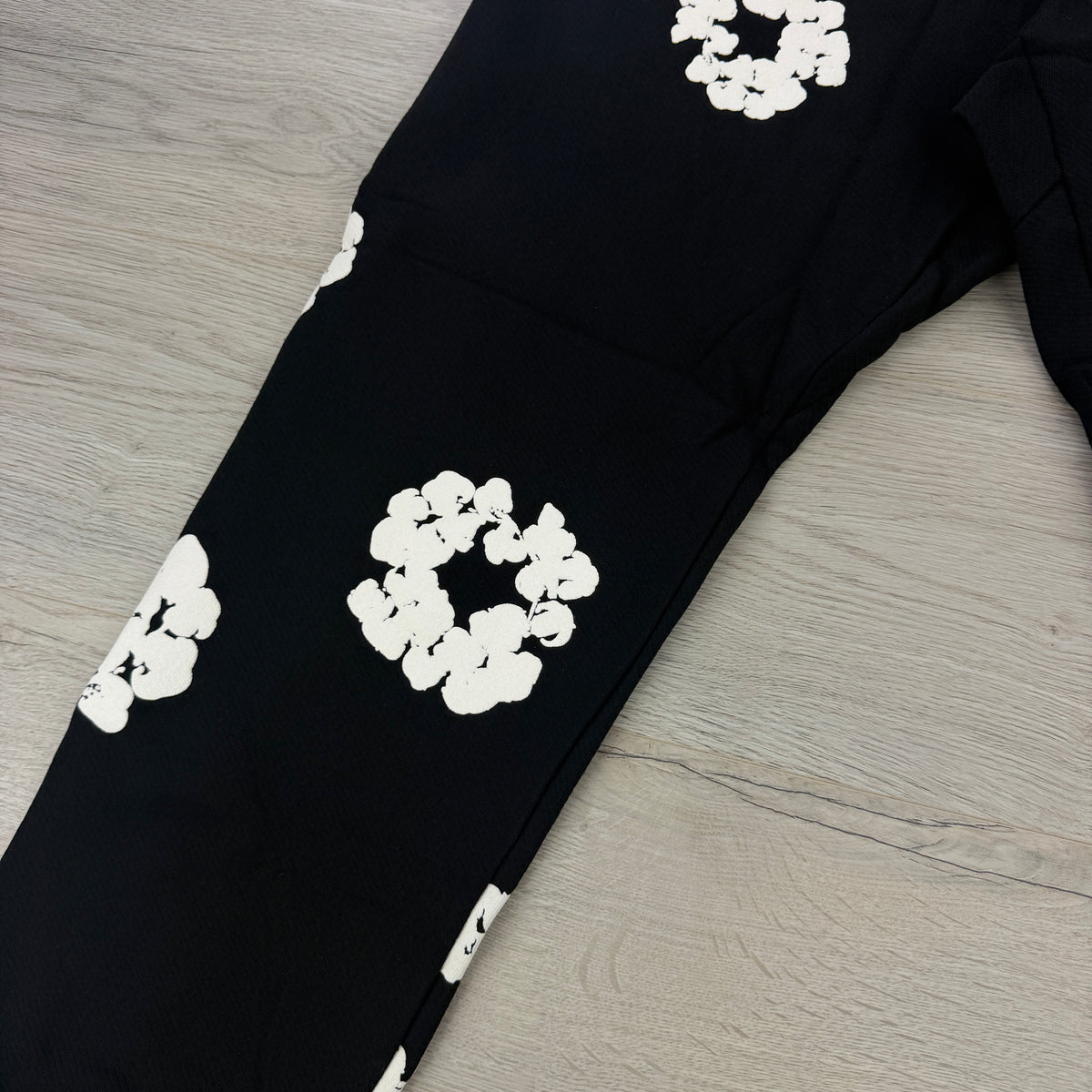 Denim Tears Men’s Black & White Joggers