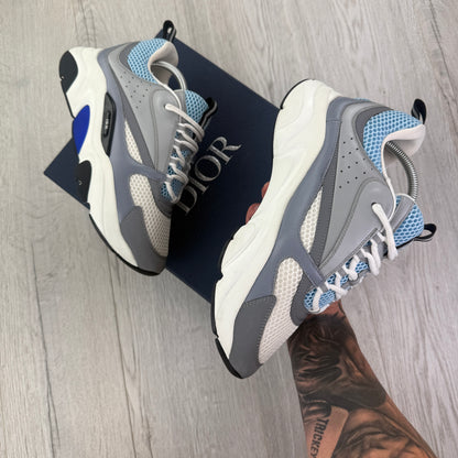 Dior B22 Men’s Baby Blue Runners - 42 (Fit Uk 7/7.5)
