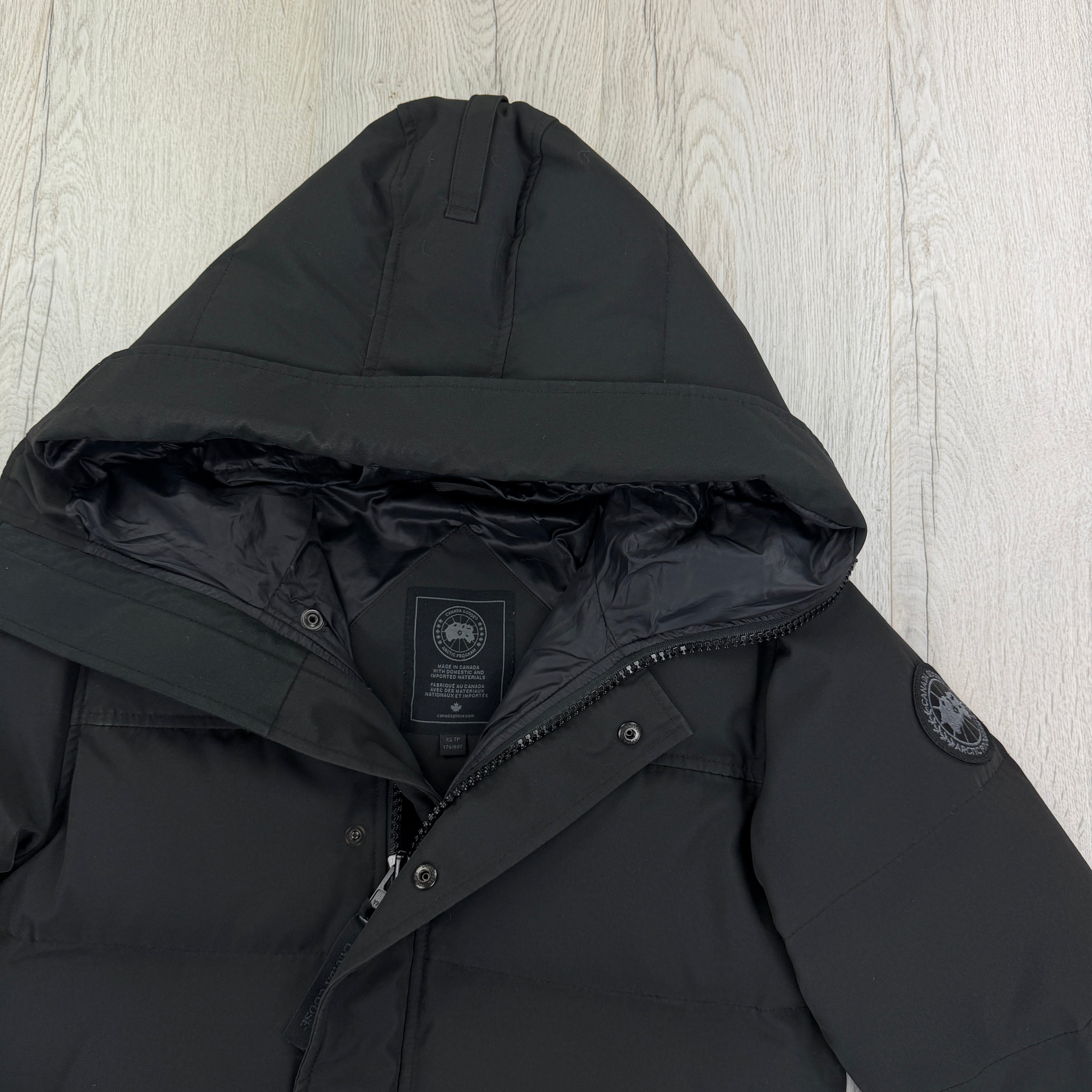 Canada Goose Men’s Black Badge MacMillan - XS