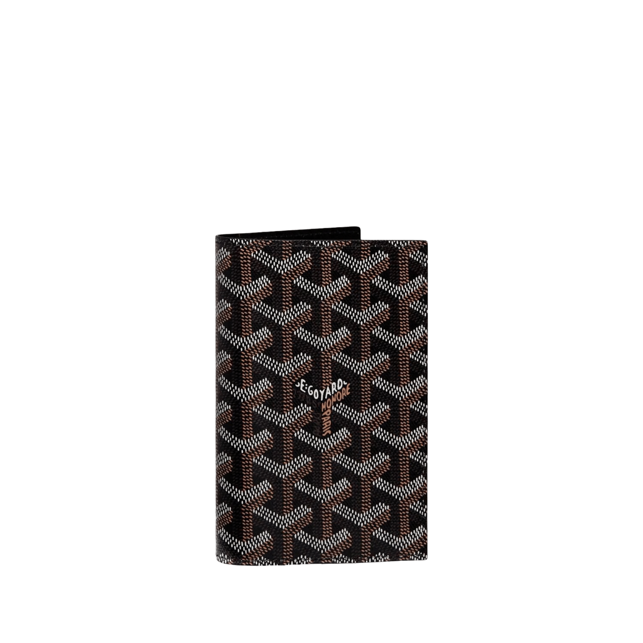 Goyard Grenelle Passport Cover Black