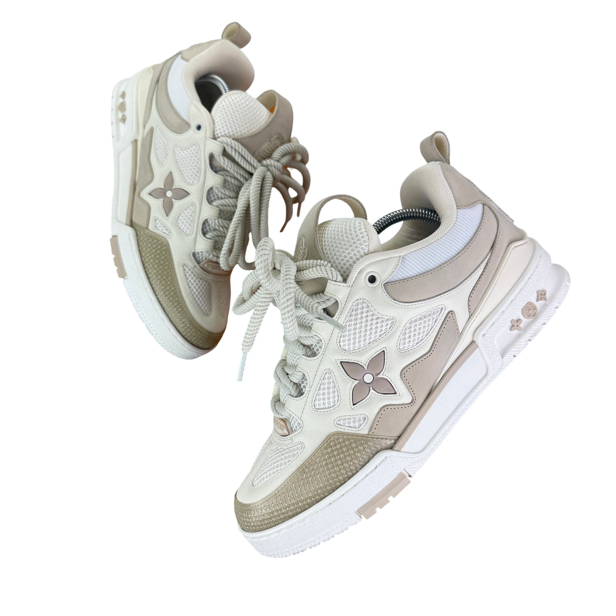 Louis Vuitton Men’s Beige Skate Trainers - Uk 7.5 (Fit 8.5)