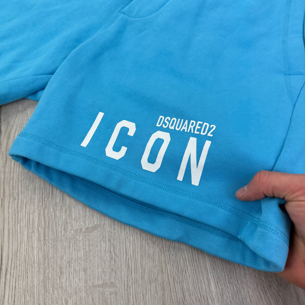 Dsquared2 Men’s Turquoise Blue Shorts - Small