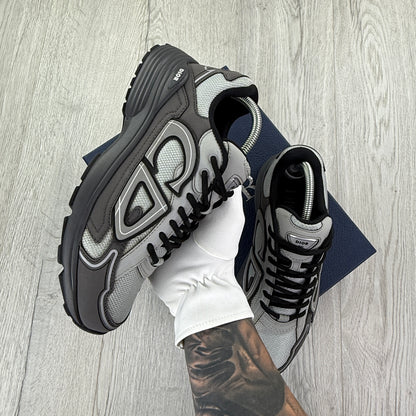 Dior B30 Men’s Dark Grey Anthracite Runners - 40 (Uk 6/6.5)