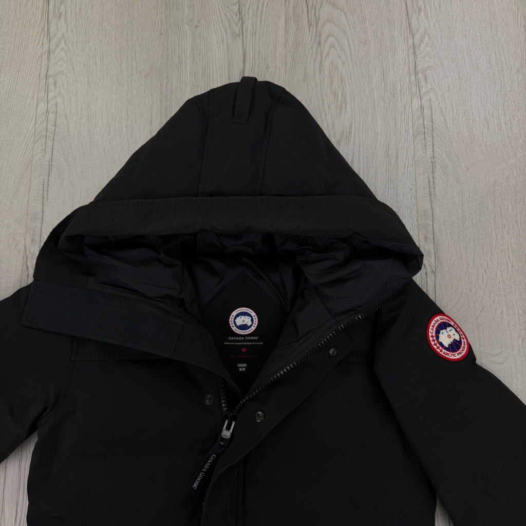 Canada Goose Men’s Black MacMillan Jacket - Medium Fusion