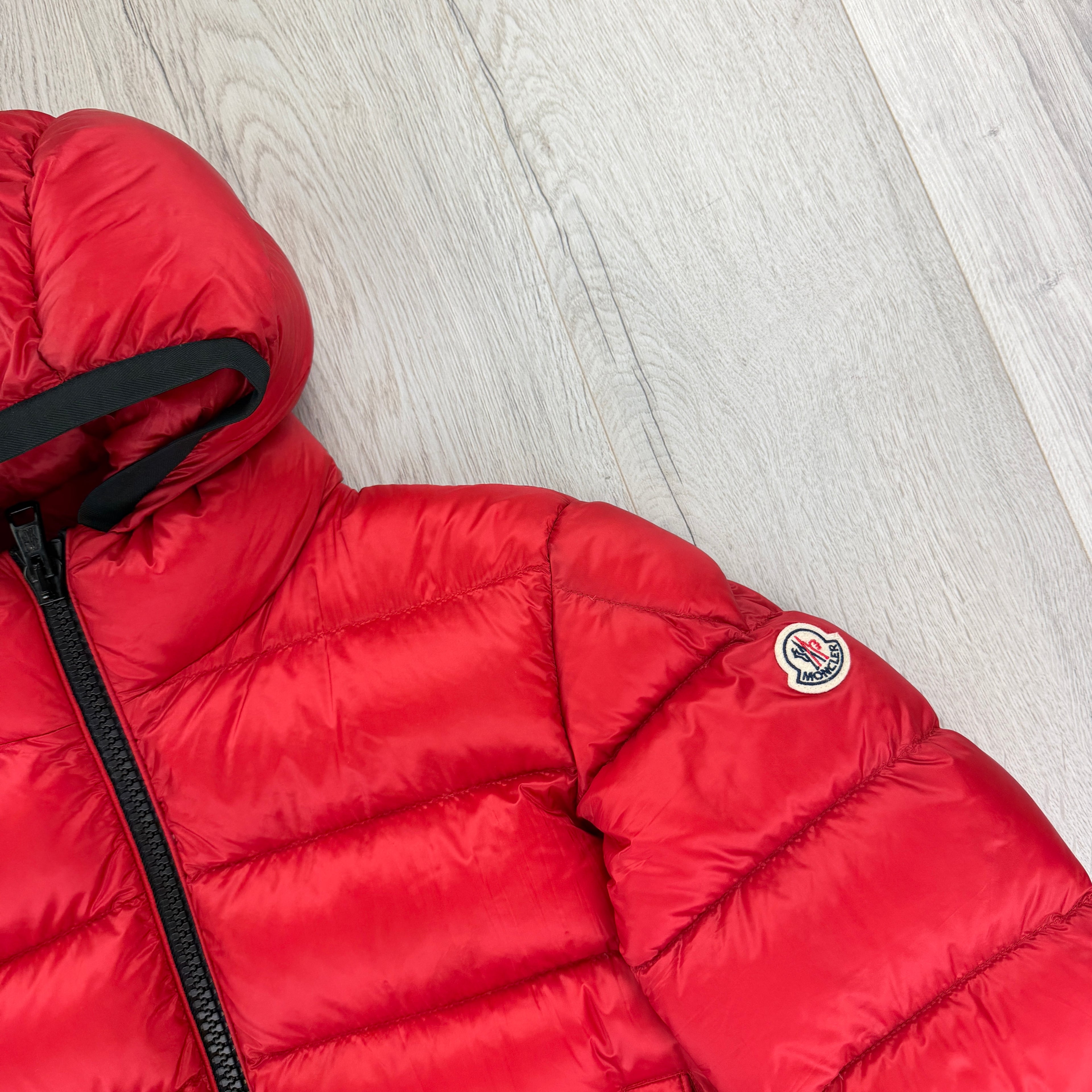 Moncler Myosotis Giubbotto Men’s Red Puffer Jacket - Size 3