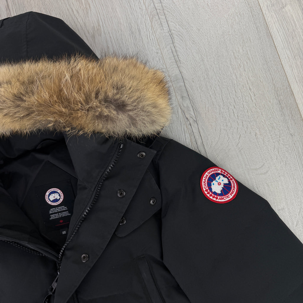 Canada Goose Men’s Black Wyndham Parker Jacket - Medium