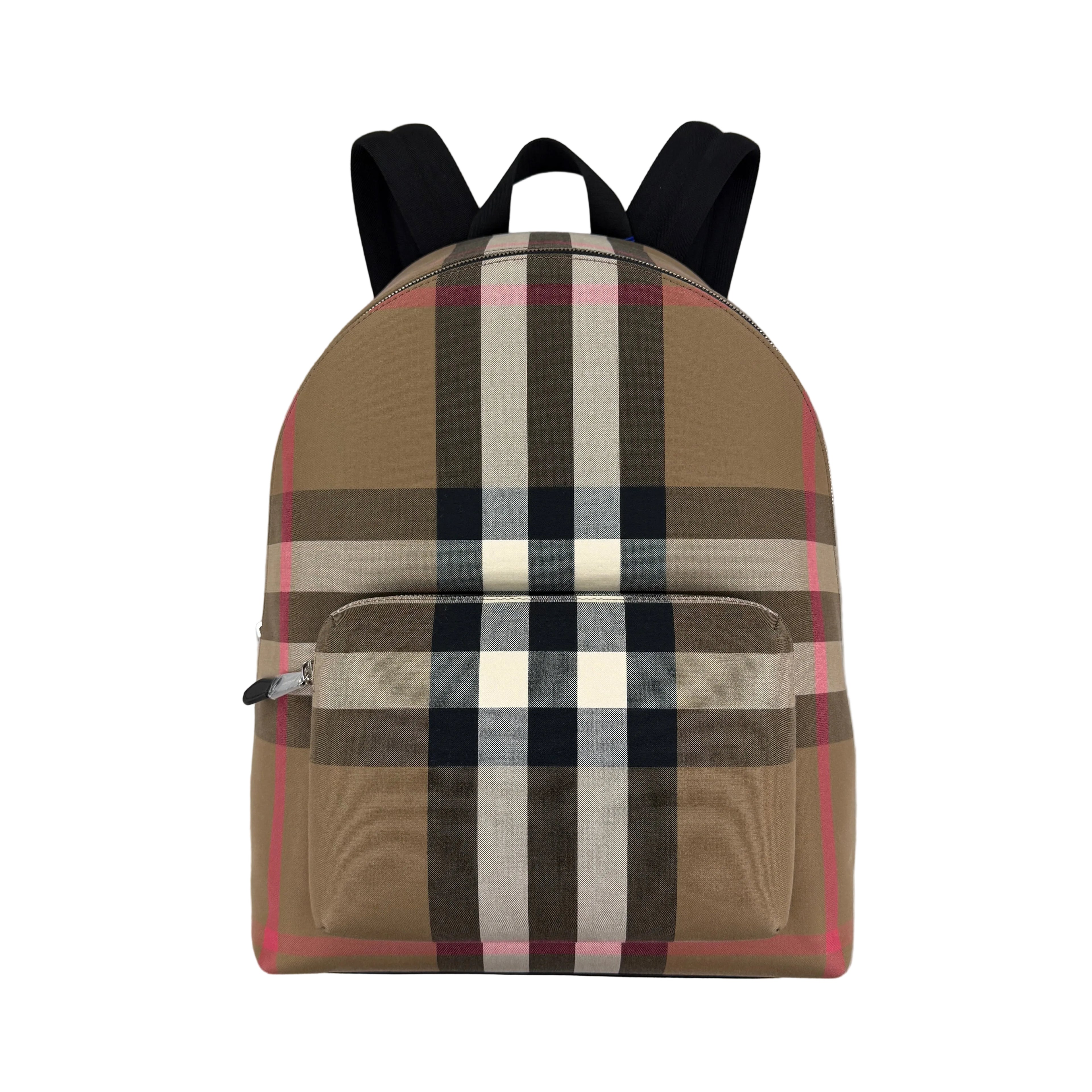 Burberry Men’s Check Print Backpack