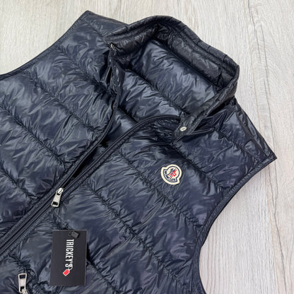 Moncler Men’s Navy GUI Down Gilet