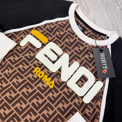 Fendi Men’s Crewneck Jumper - Small