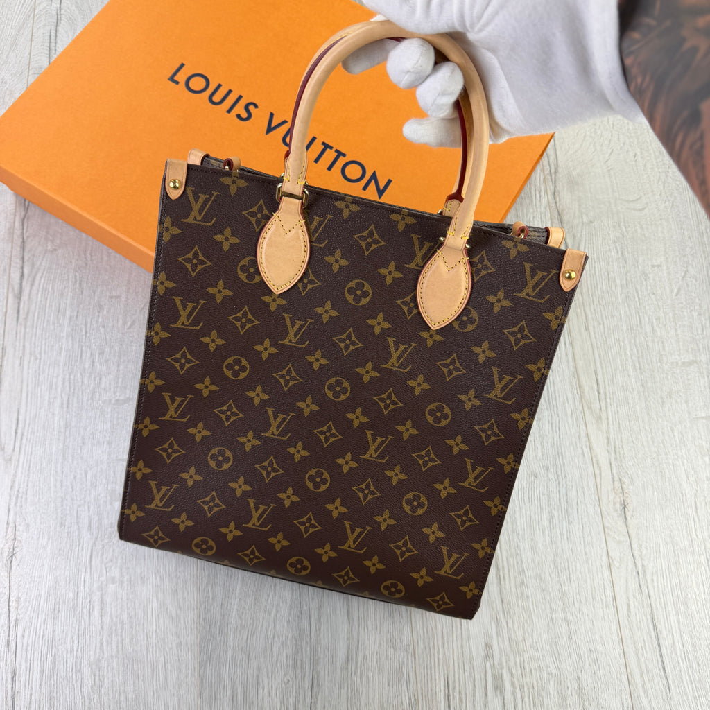 Louis Vuitton Women’s Brown Monogram Cloth Tote Bag