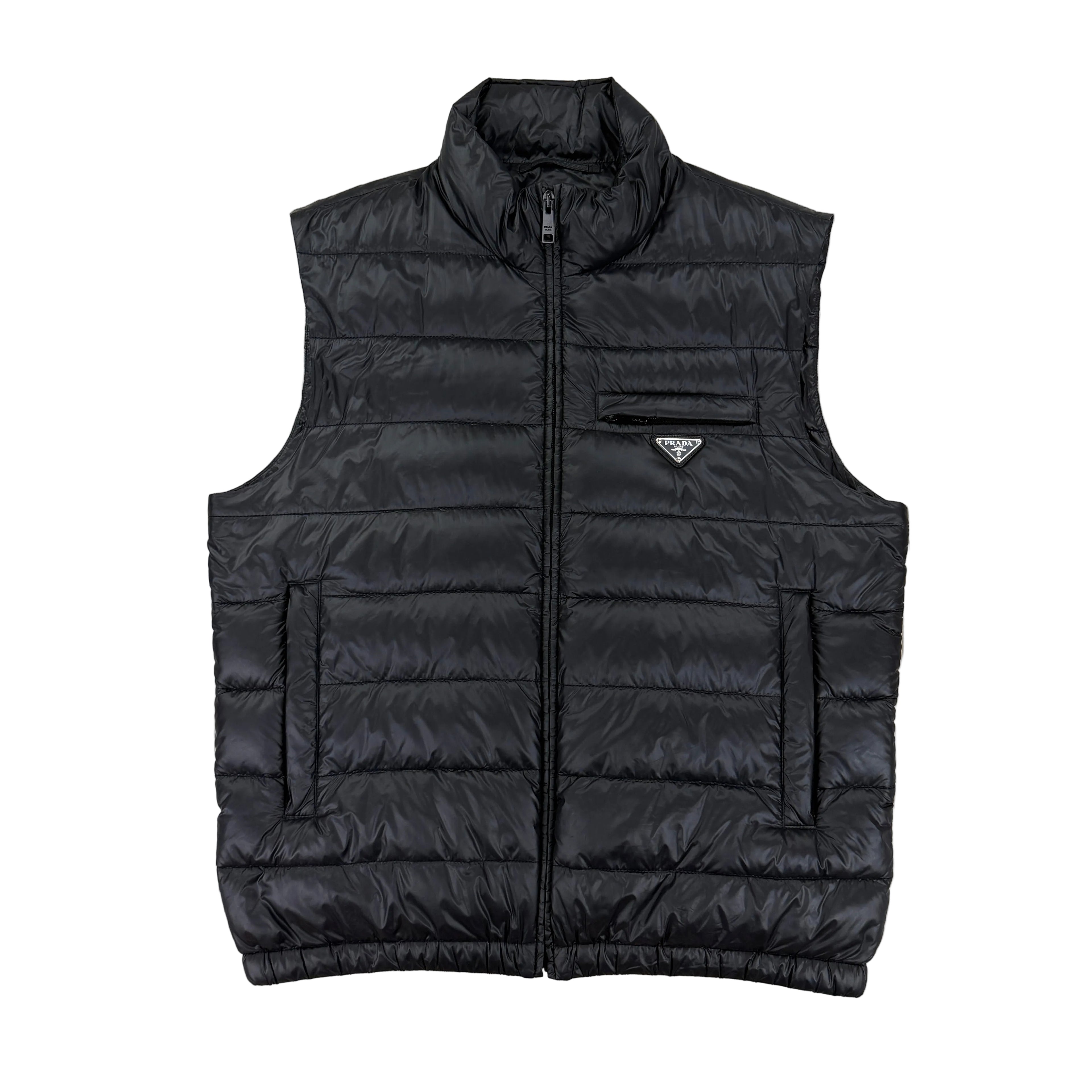 Prada Men’s Black Vest Gilet - 50 (M/L)