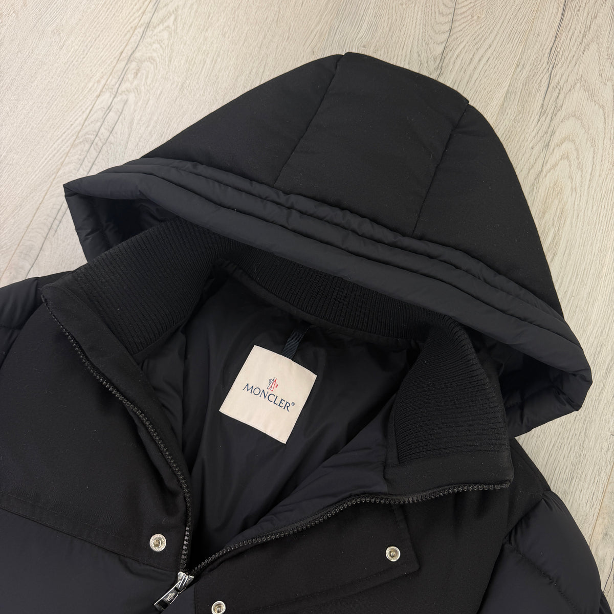 Moncler Men’s Mussala Giubbotto Black Down Jacket - Size 2