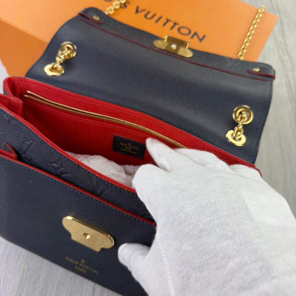 Louis Vuitton Women’s Navy / Red Vavin BB Monogram Bag