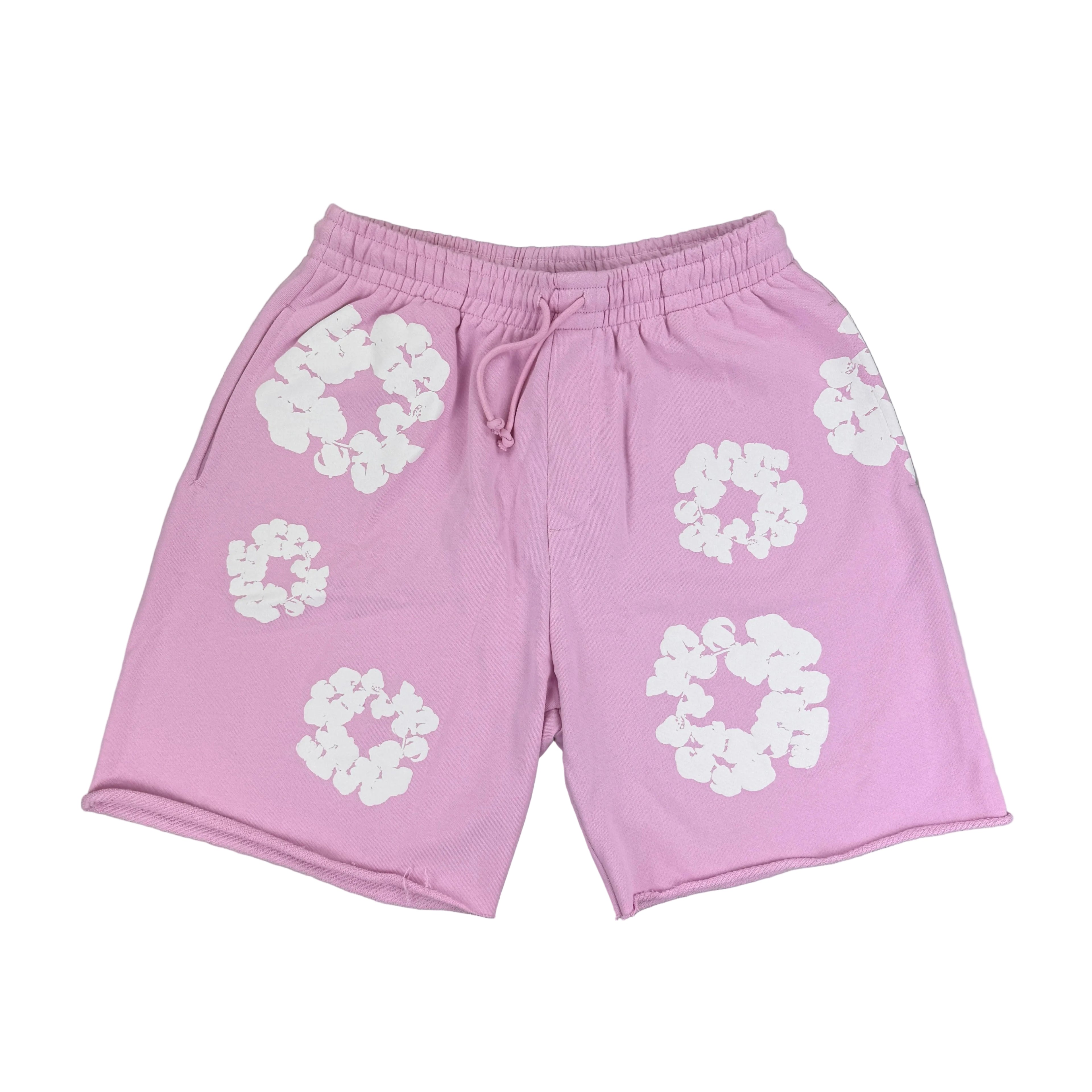 Denim Tears Baby Pink Jersey Shorts