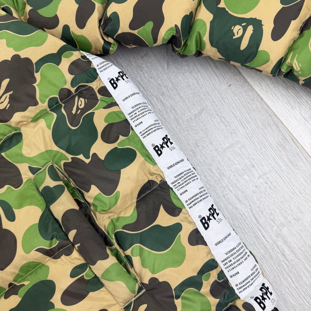 BAPE 1st Camo Down Jacket / Puffer Large