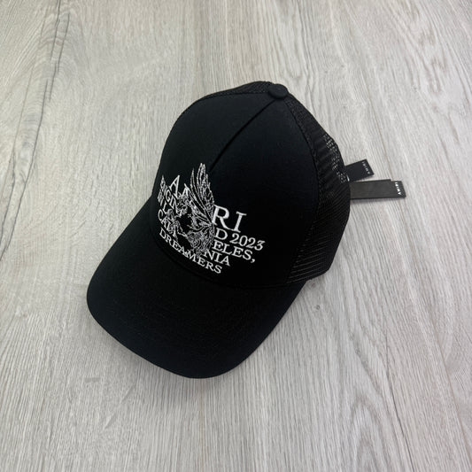 Amiri Men’s Pegasus Black Baseball Cap