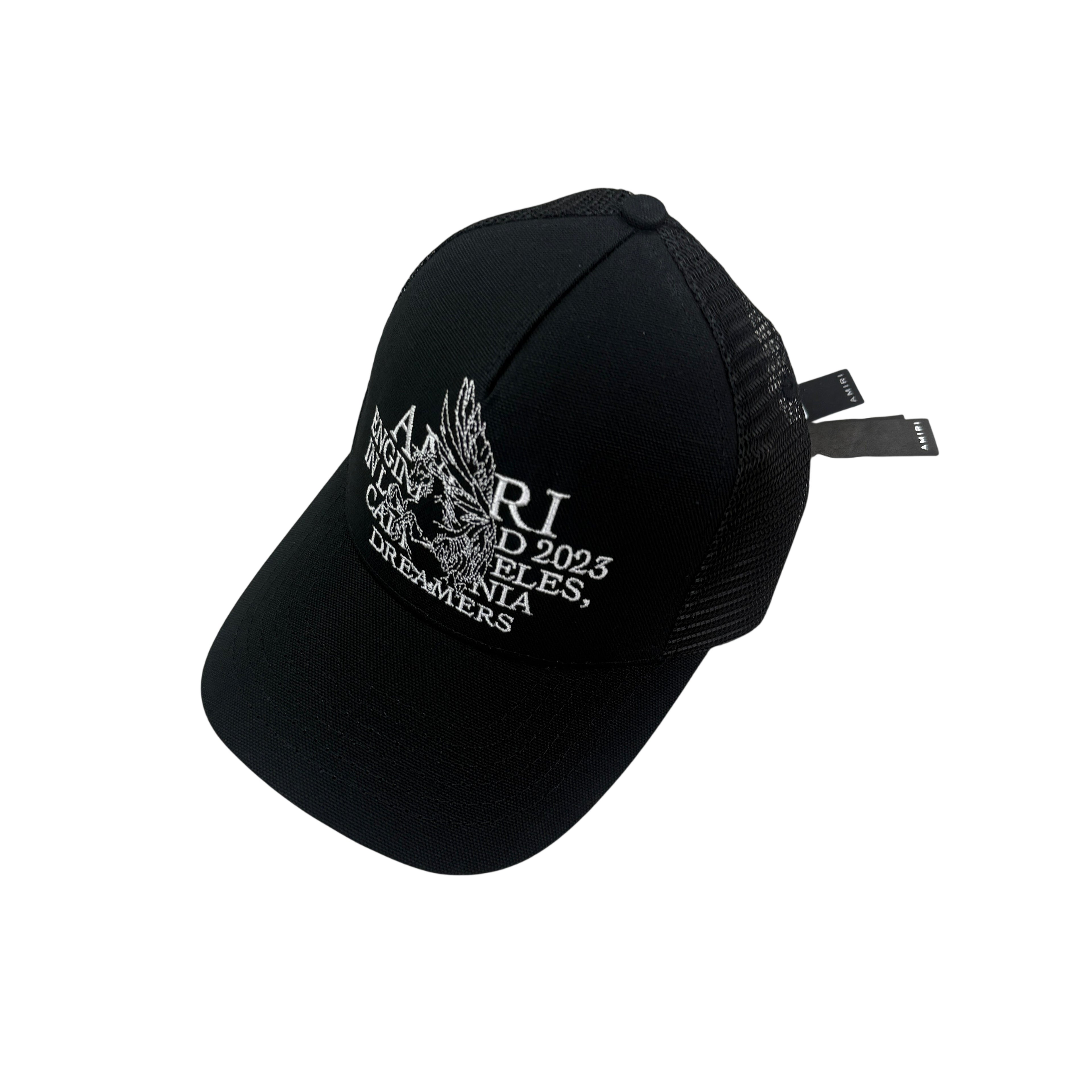 Amiri Men’s Pegasus Black Baseball Cap