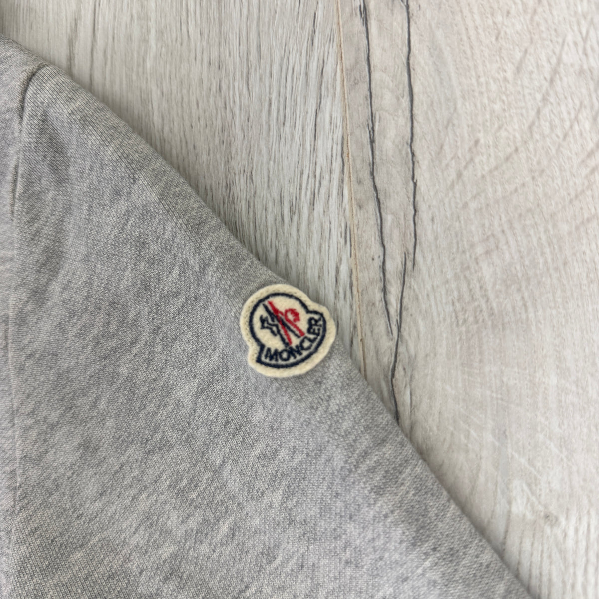 Moncler Men’s Maglia Grey Zip-up Hoodie  - Large Slim