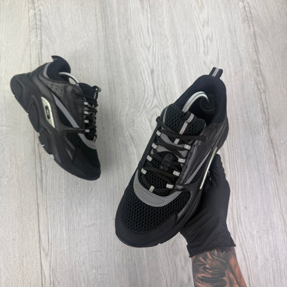 Dior B22 Men’s Triple Black Trainers - 43 (Fit Uk 8/8.5)