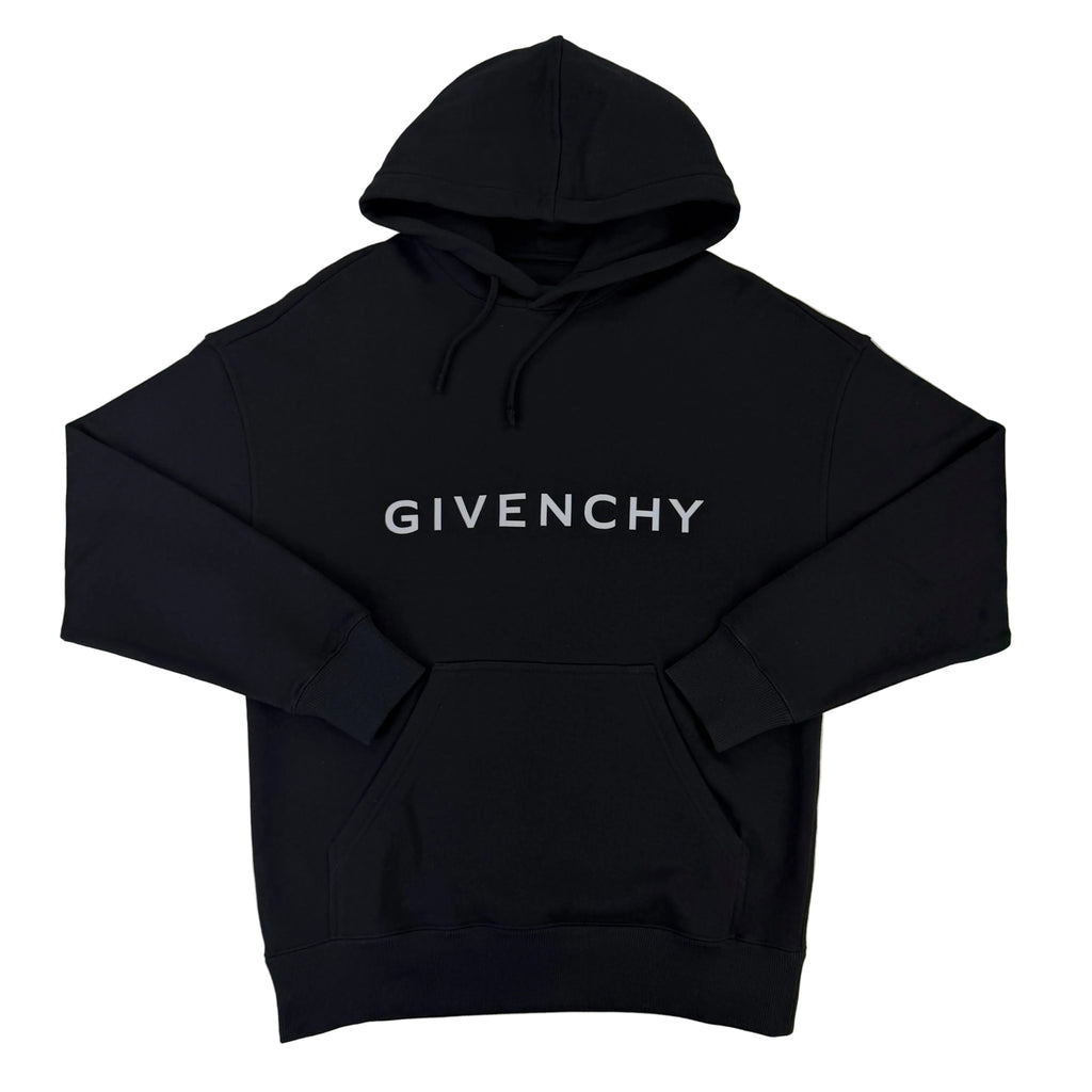 Givenchy Men’s Black Pullover Hoodie - Small (Fit Medium)
