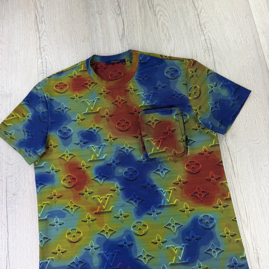 Louis Vuitton Men’s 3D Illusion 2054 T-shirt - Large (Fit XL)