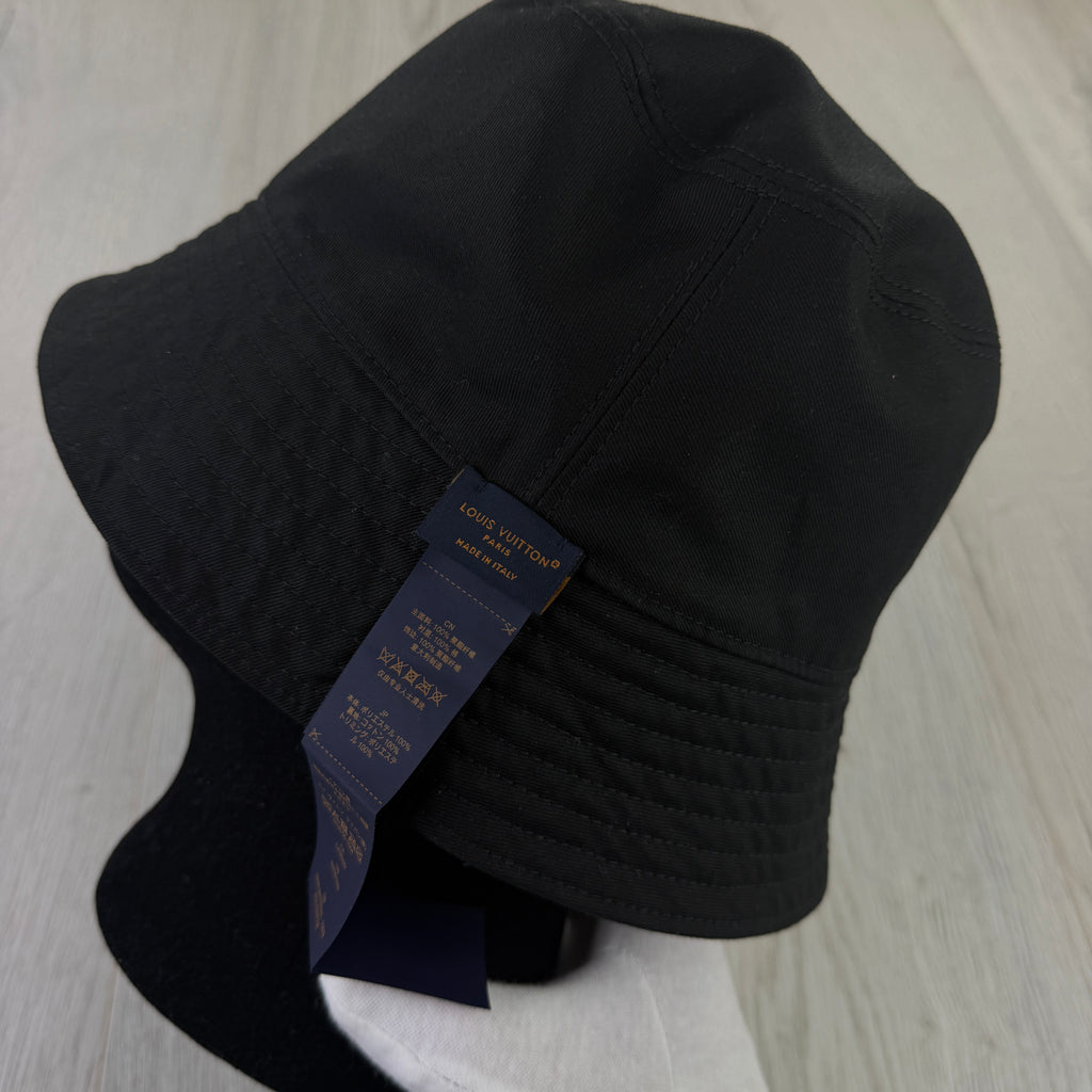Louis Vuitton Men’s Black Monogram Bucket Hat