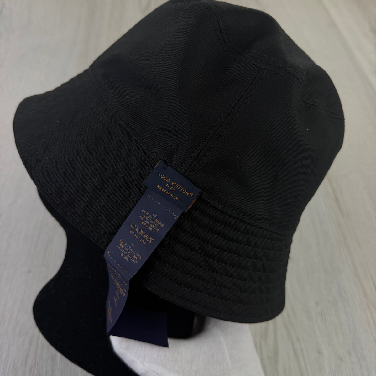 Louis Vuitton Men’s Black Monogram Bucket Hat