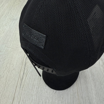 Gucci Men’s Black GG Print Baseball Cap