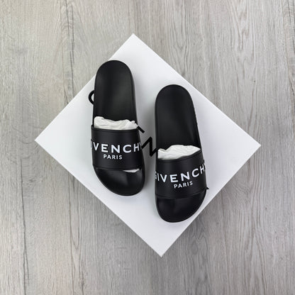 Givenchy Men’s Black Sliders