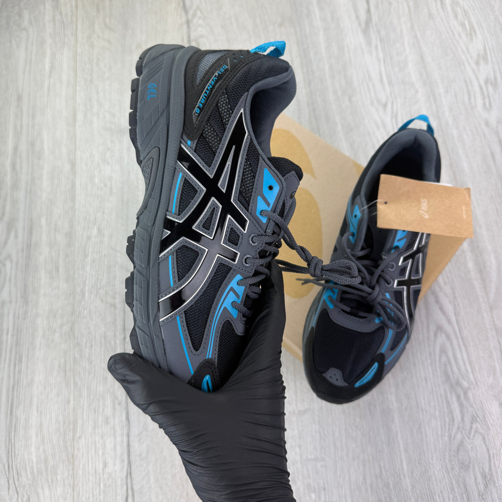 Asics Men’s Gel-Venture 6 Black/Carrier Grey Trainers