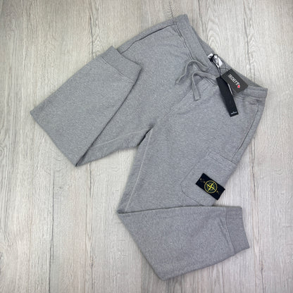 Stone Island Men’s Grey Jogging Bottoms - XL