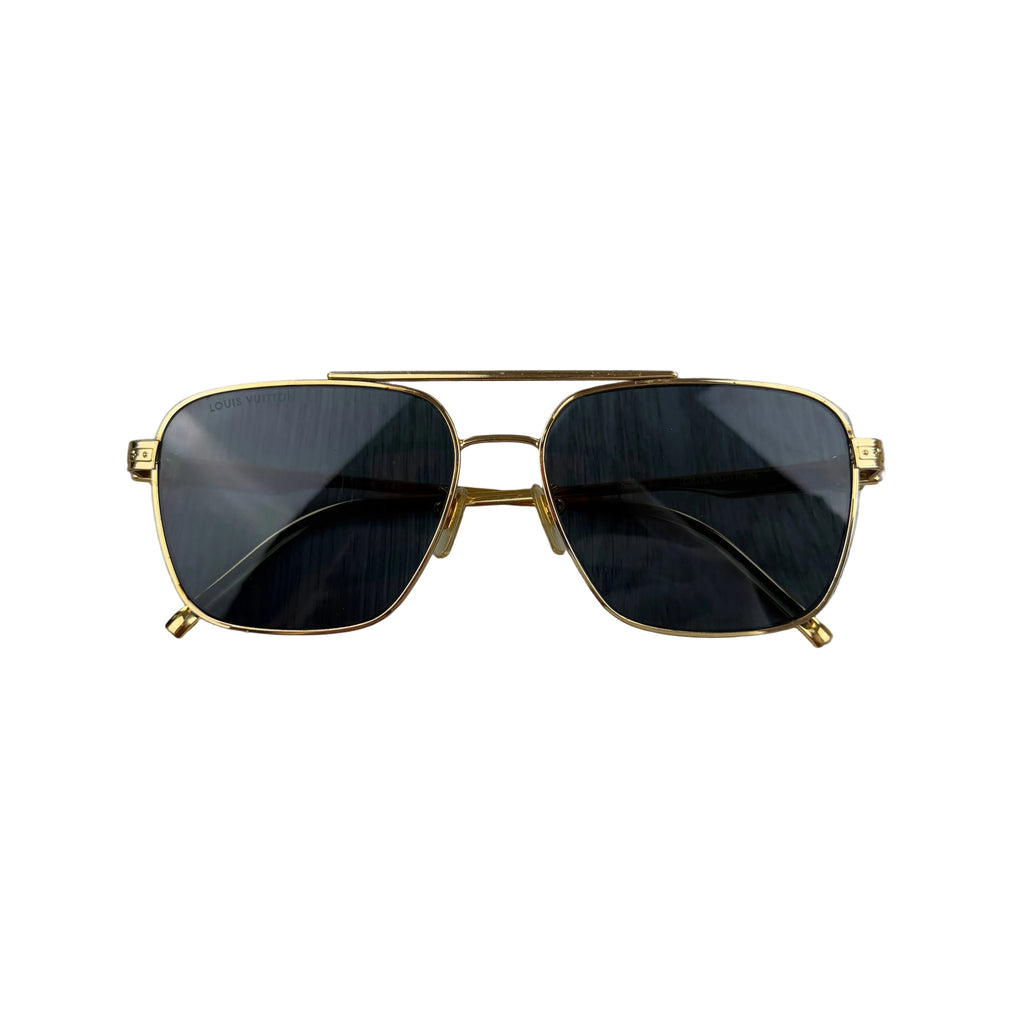 Louis Vuitton Men’s Gold Sunglasses