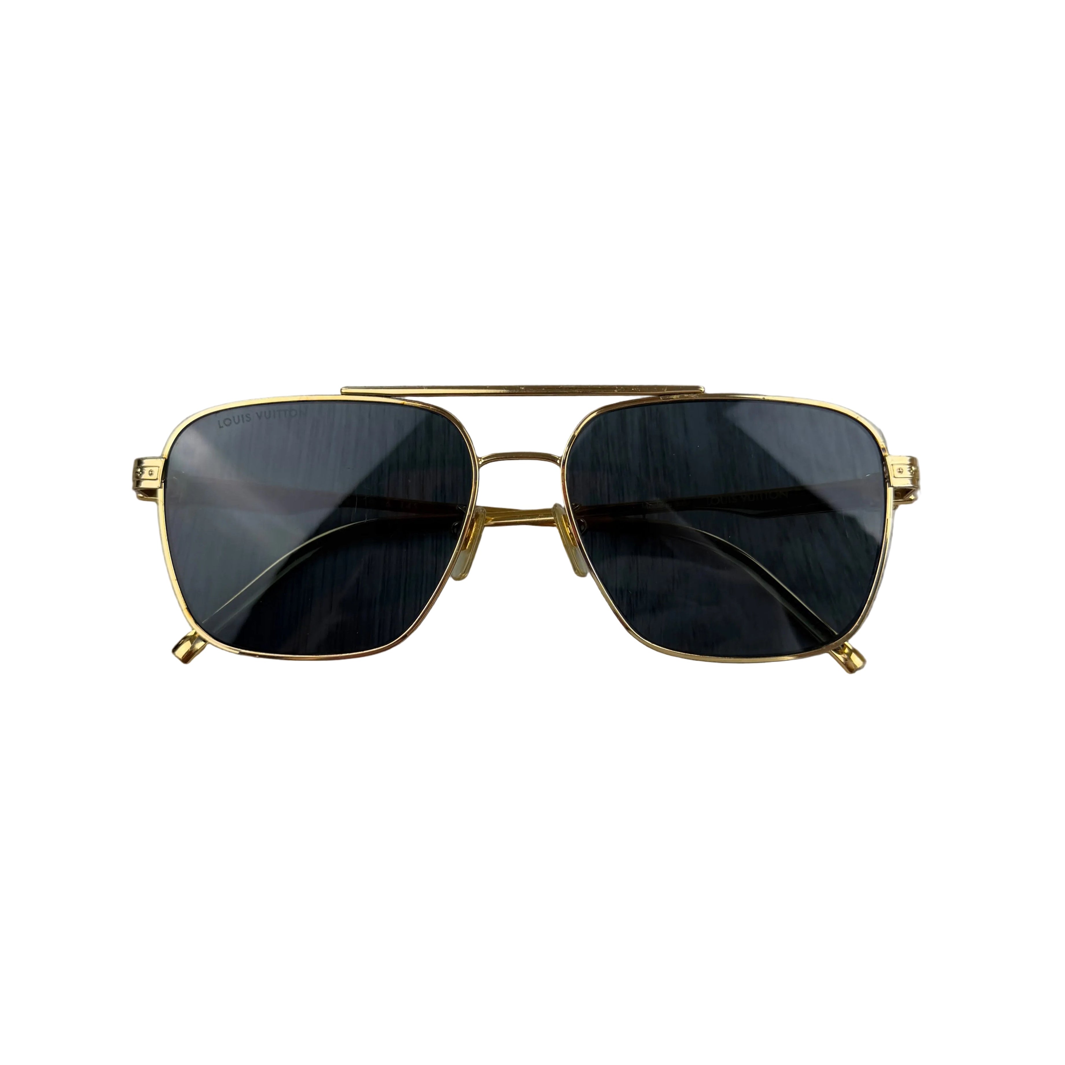 Louis Vuitton Men’s Gold Sunglasses