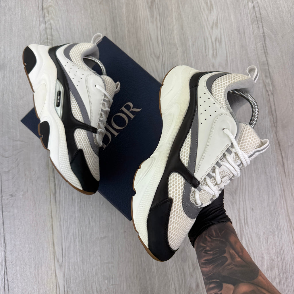 Dior B22 Men’s Black & White Trainers - 44 (Uk 9/9.5)