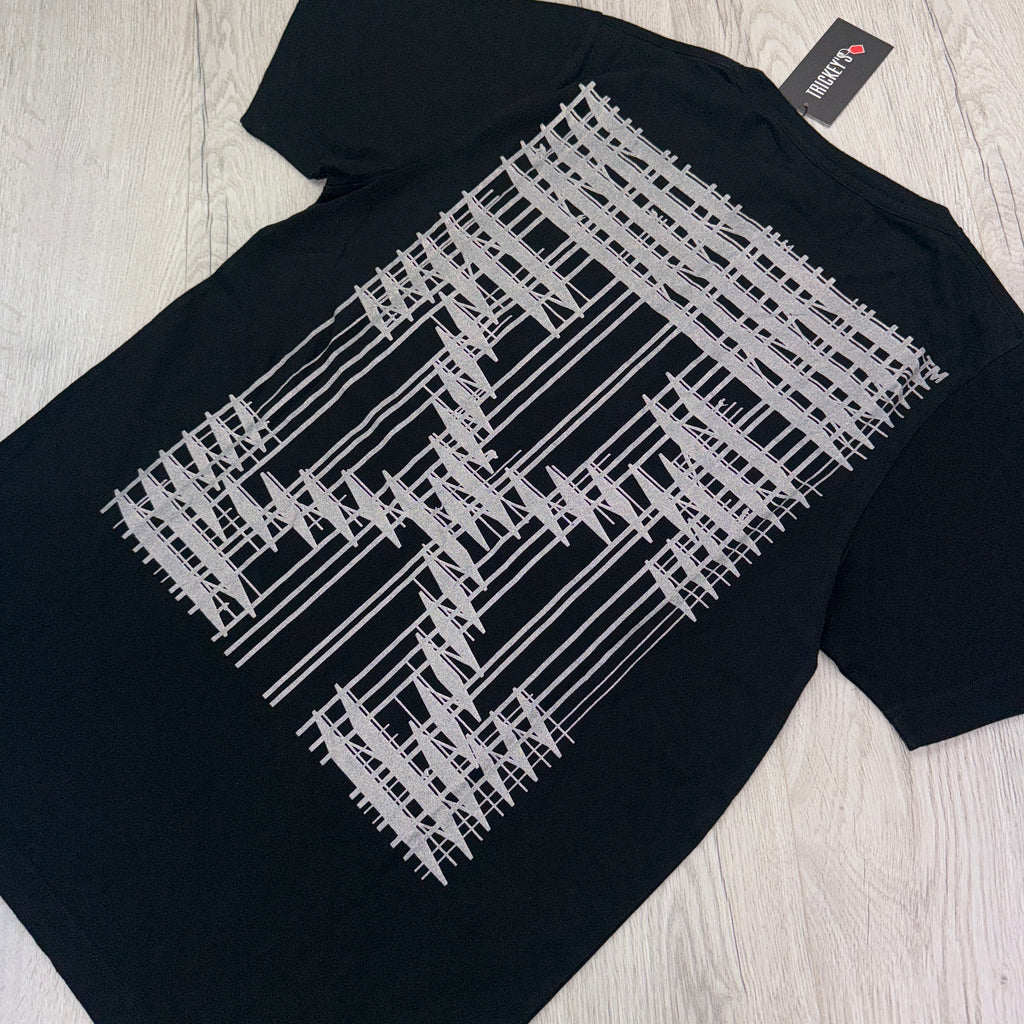 Off White Men’s Black T-shirt - Large