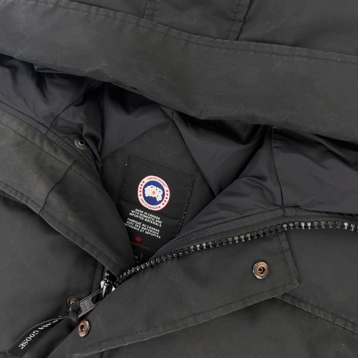 Canada Goose Men’s Black MacMillan Jacket - XL