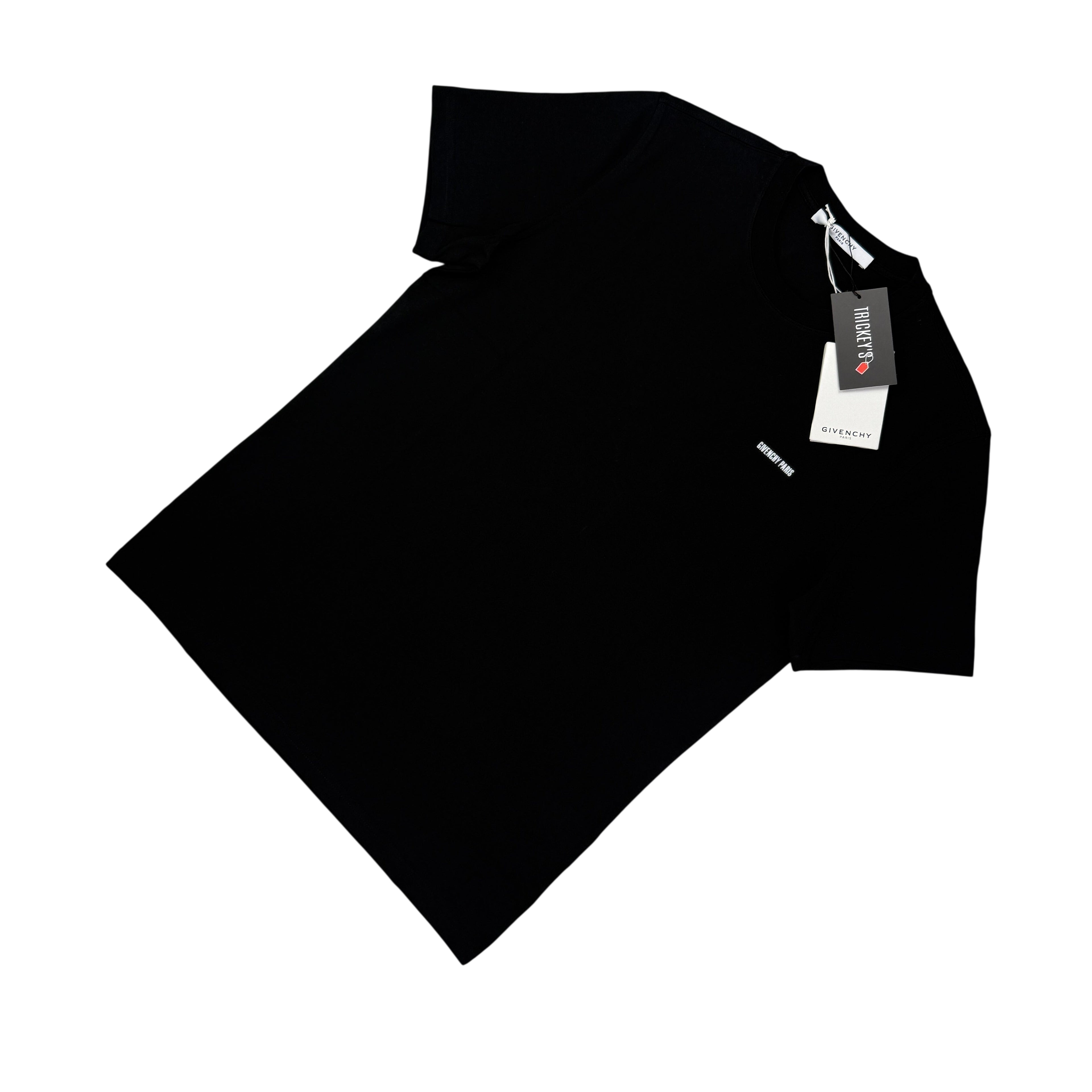 Givenchy Men’s Black 101 T-shirt - Medium Slim