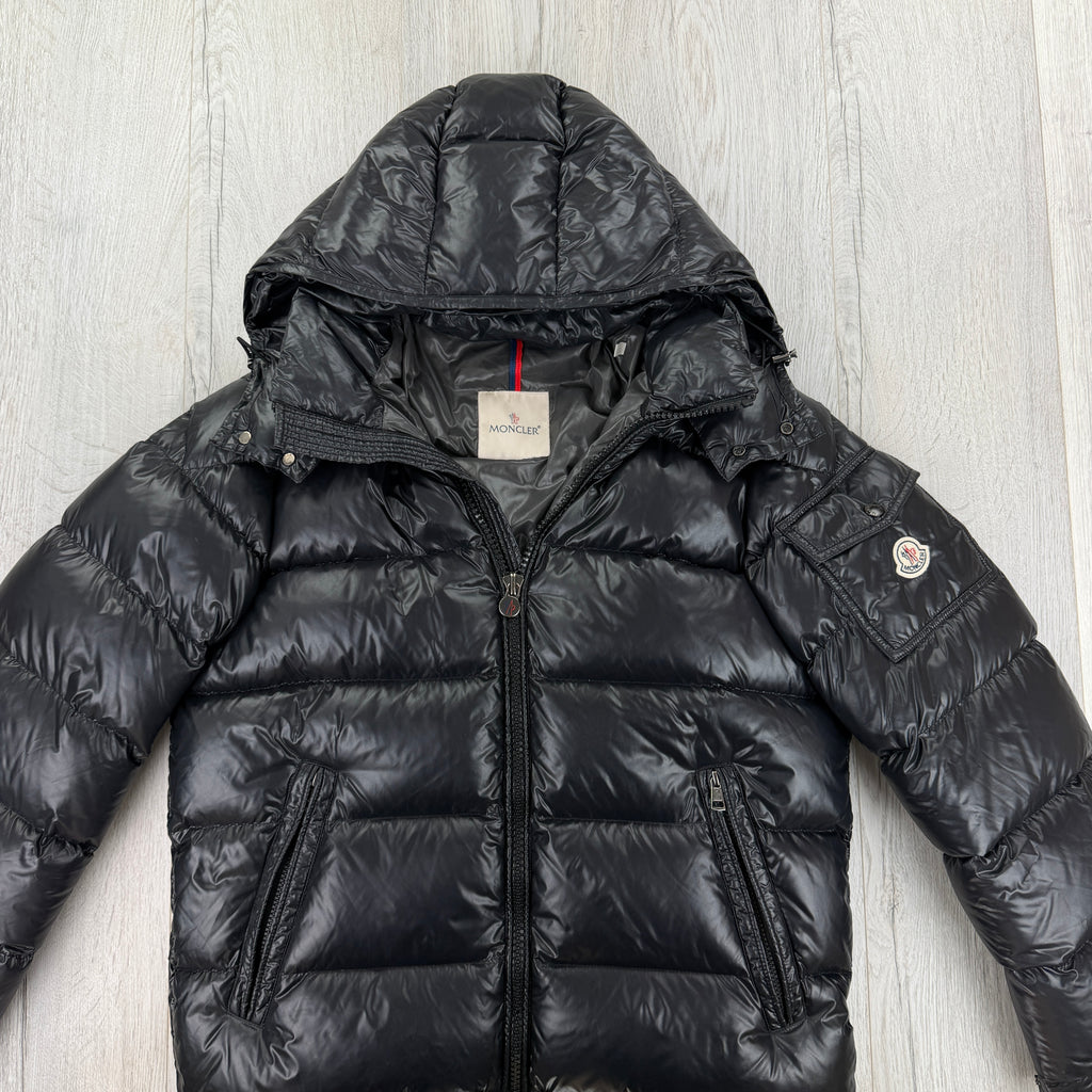 Moncler Men’s Black Maya Jacket - Size 3
