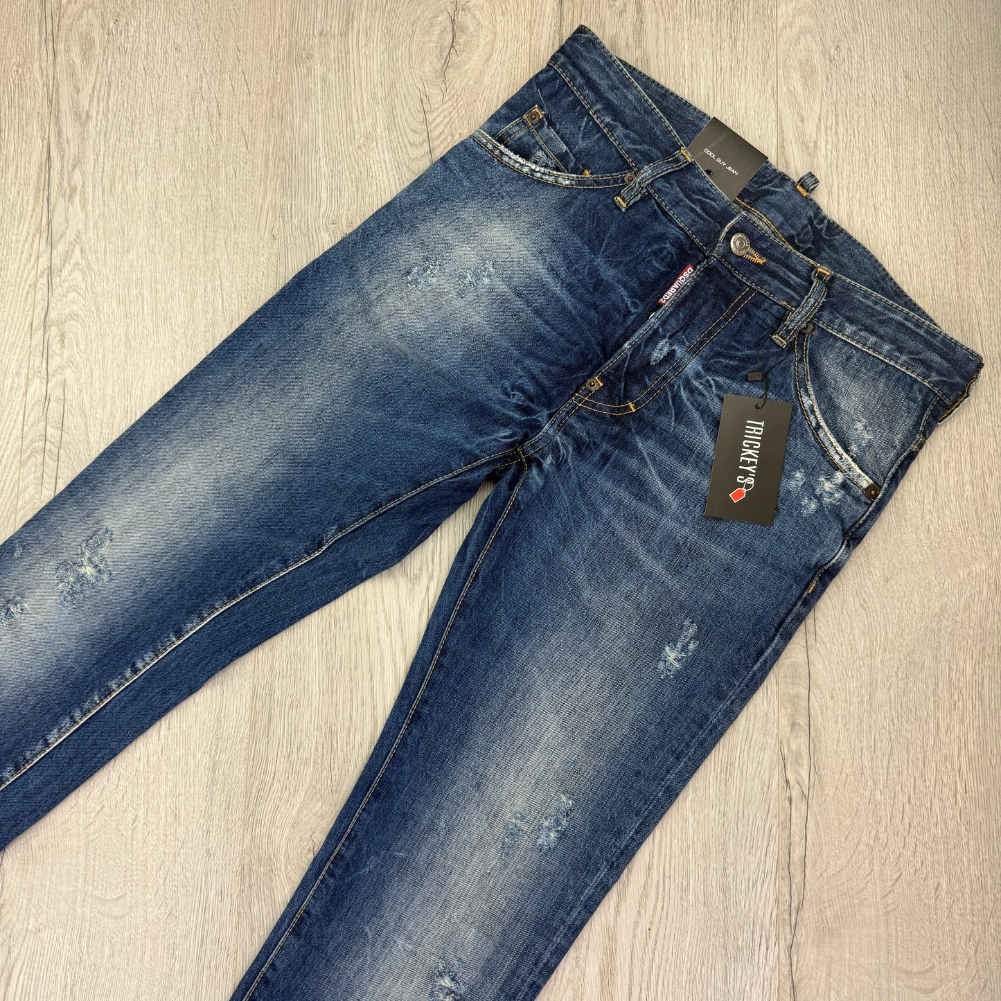 Dsquared2 Men’s Distressed Cool Guy Jeans - 44 (Uk 28/30)