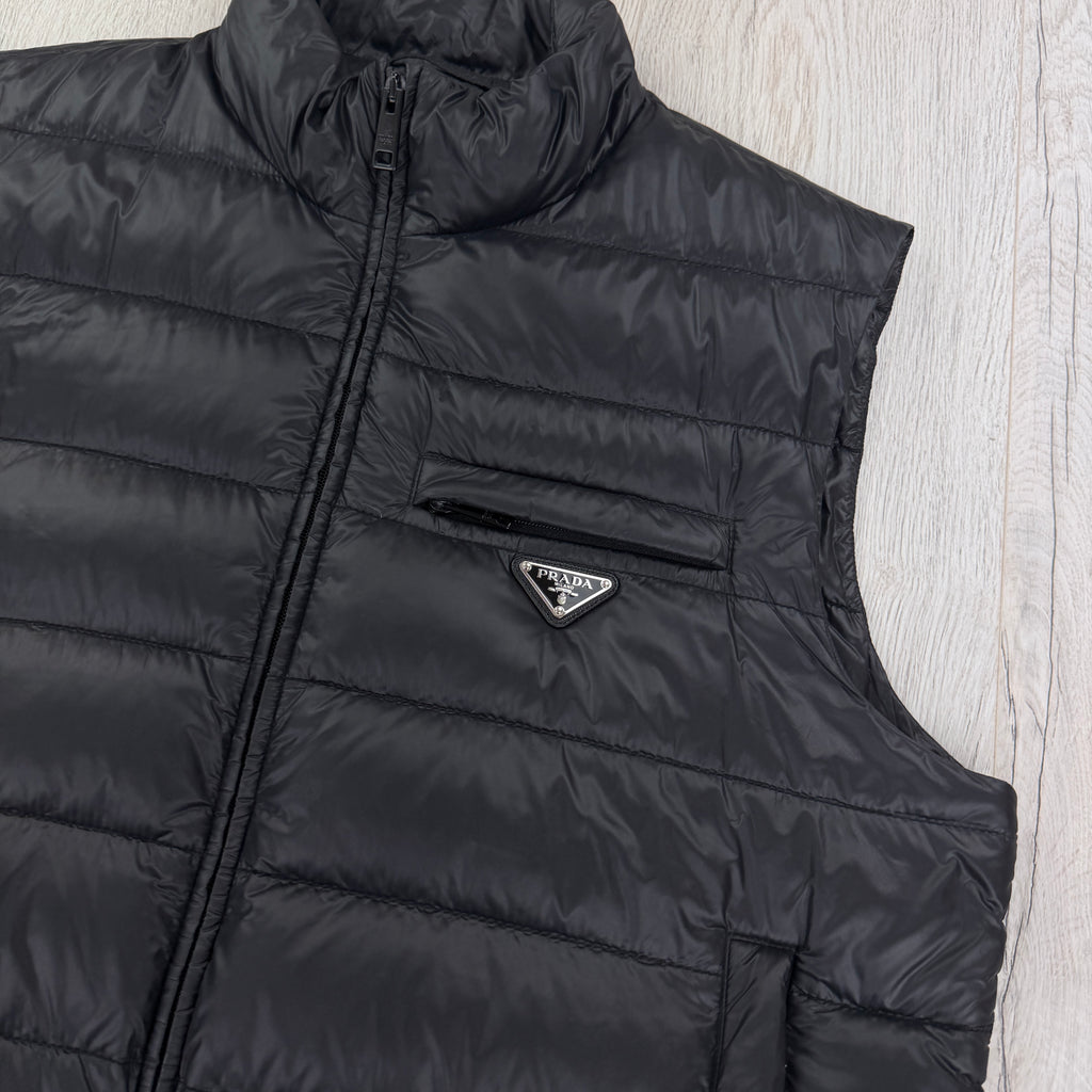 Prada Men’s Black Vest Gilet - 50 (M/L)
