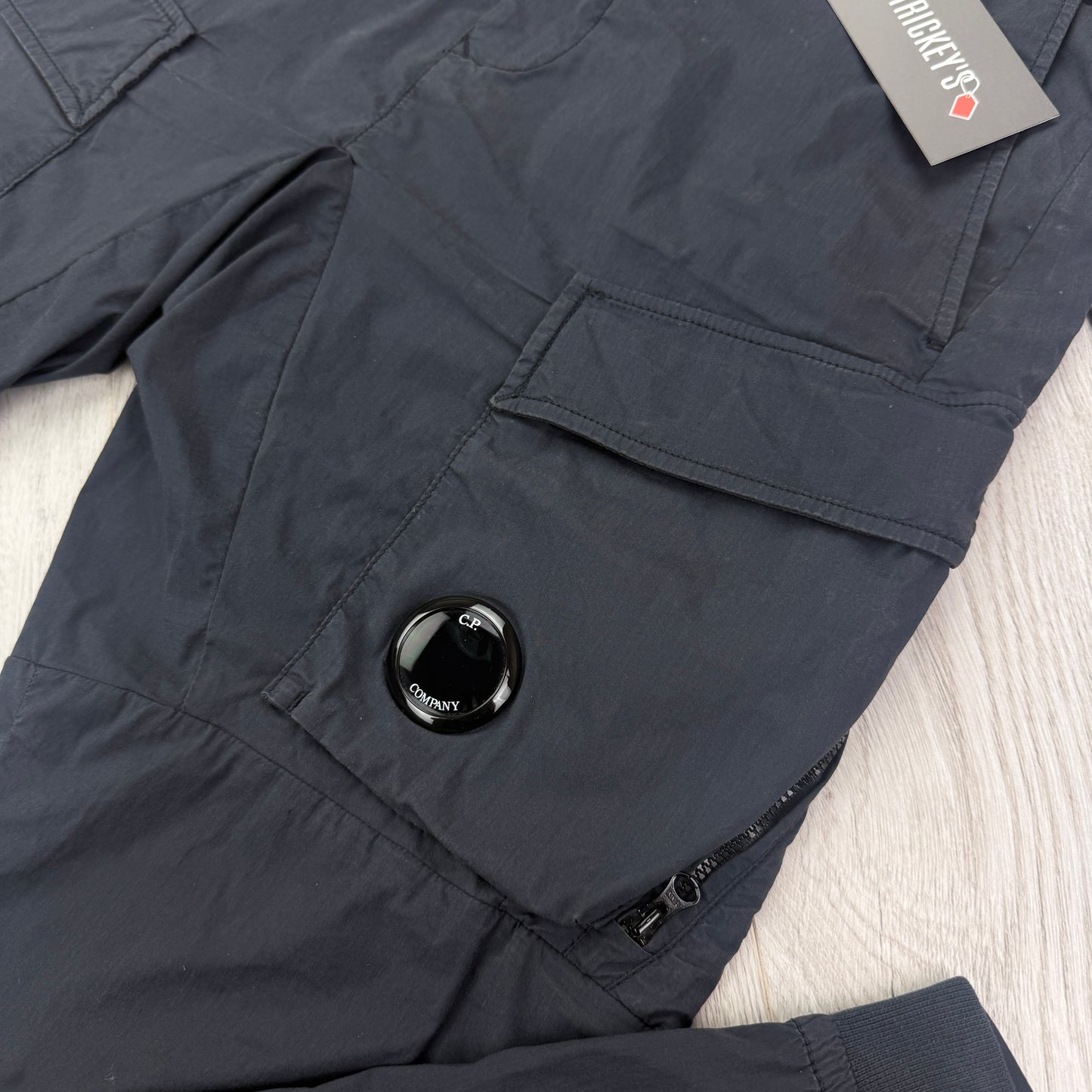 Cp Company Navy Cargo Trousers - 46 (Uk 33/34)
