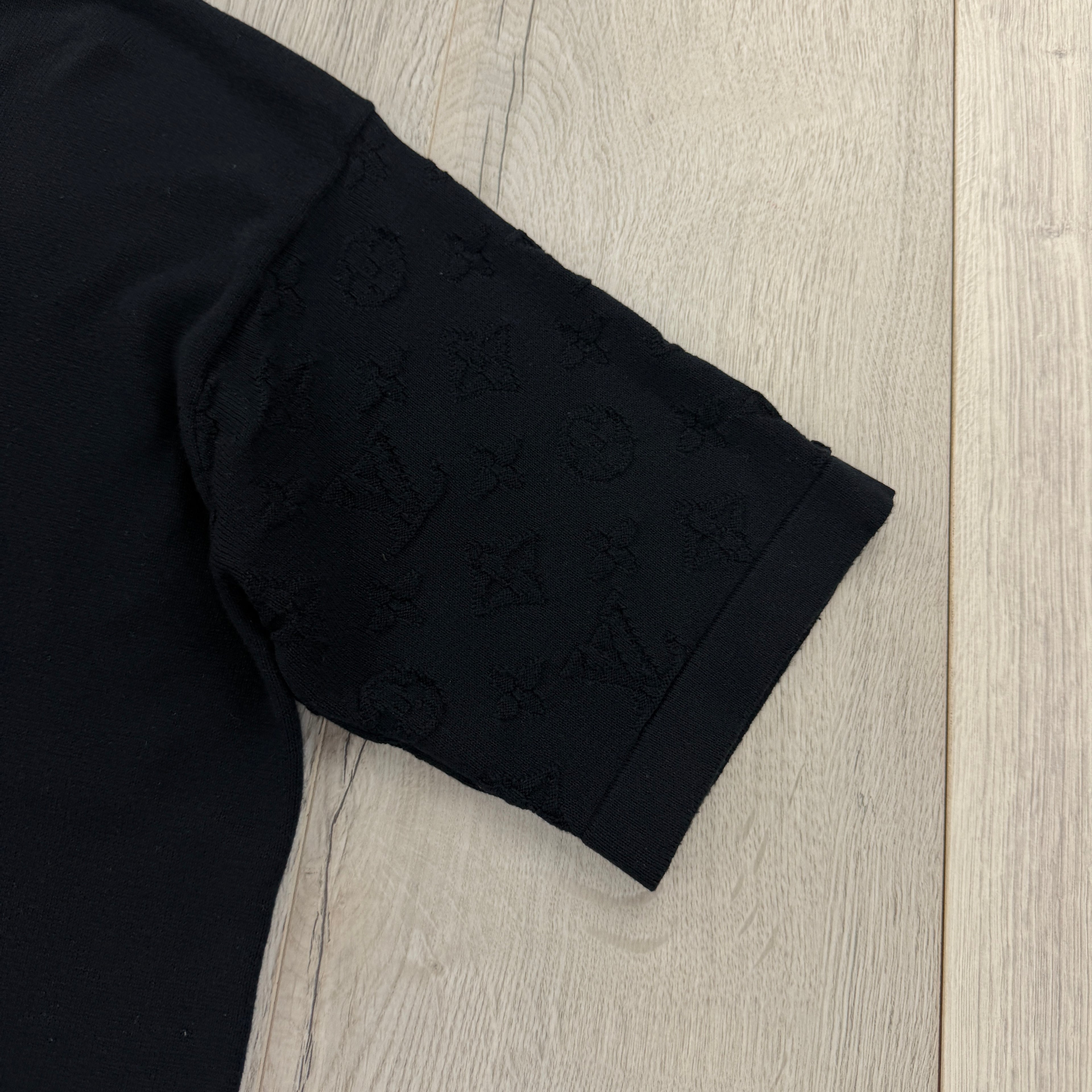 Louis Vuitton Men’s Navy Monogram Short Sleeve Wool T-shirt - Medium