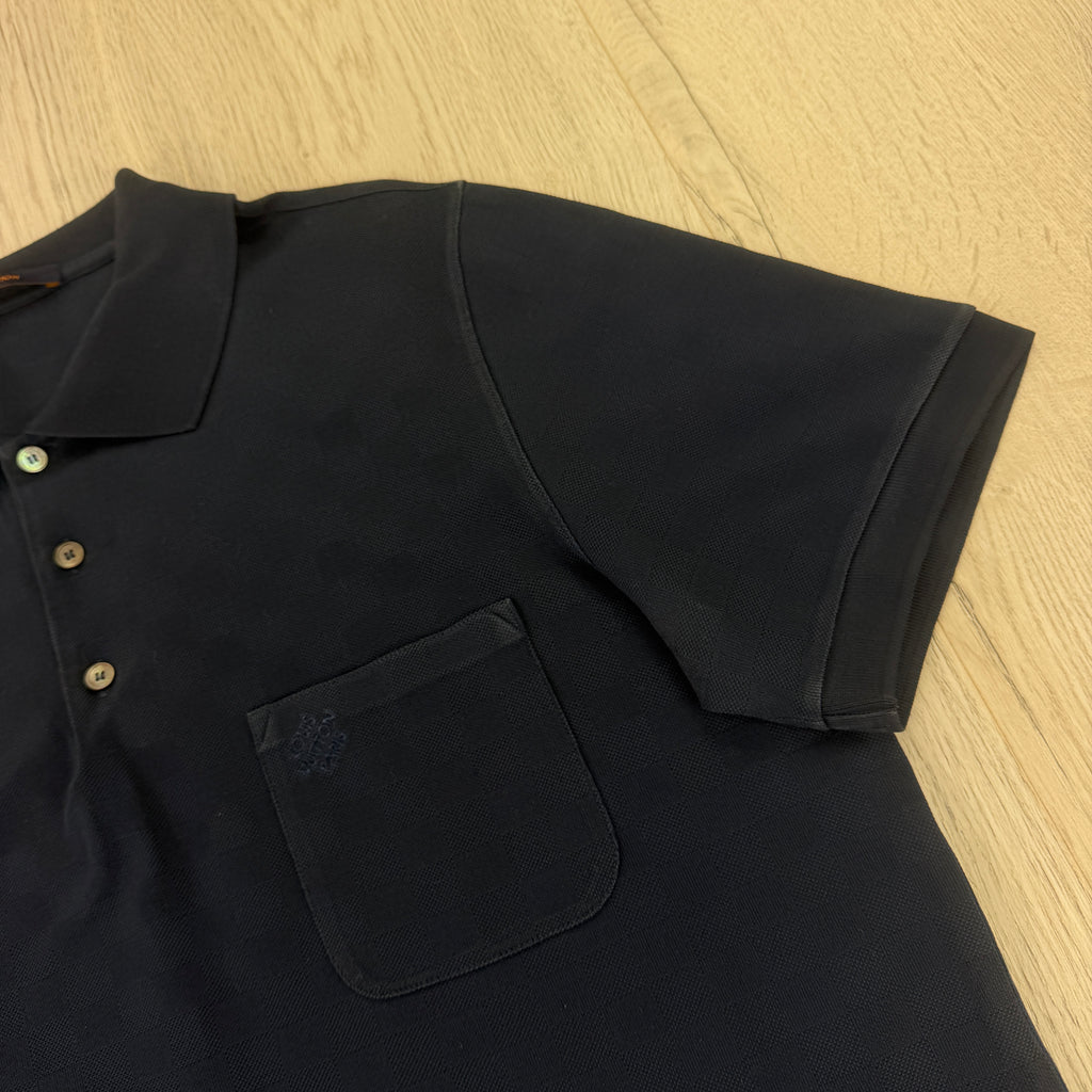 Louis Vuitton Men’s Navy Damier Polo - Large